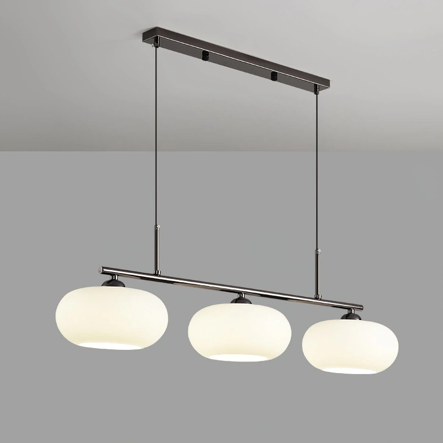 Bauhaus 3-Light Pendant Light Adjustable Hanging Lamp