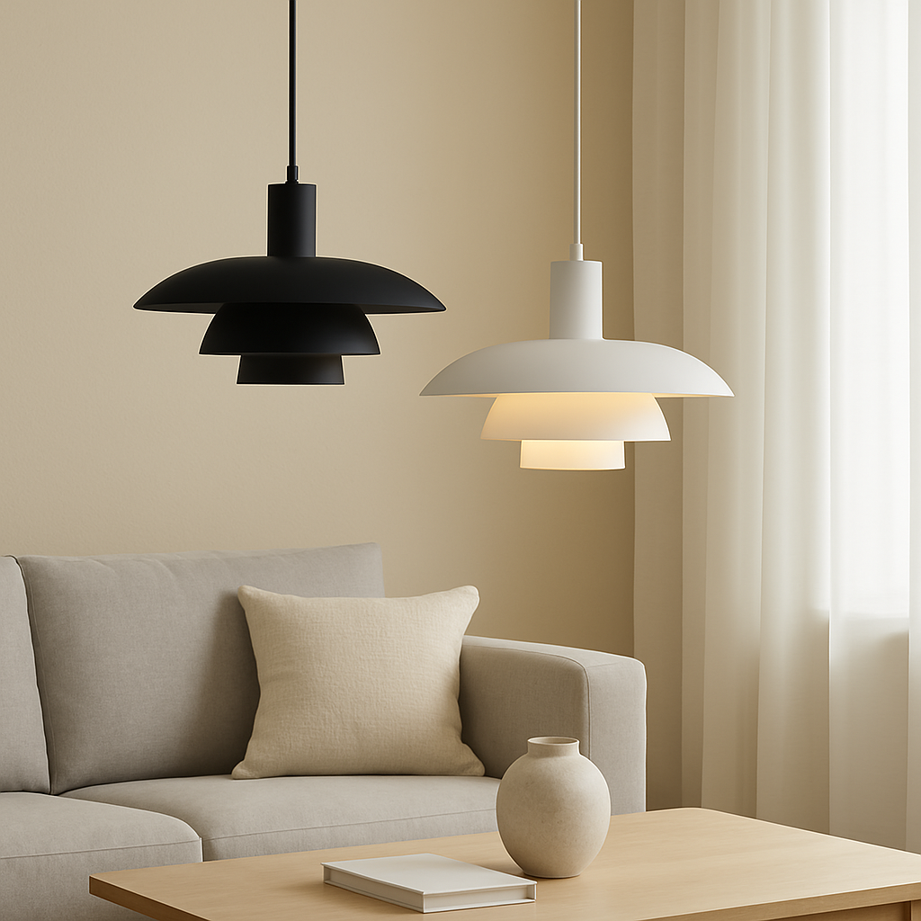 Danish Style Pendant Lamp Hanging Light Fixture