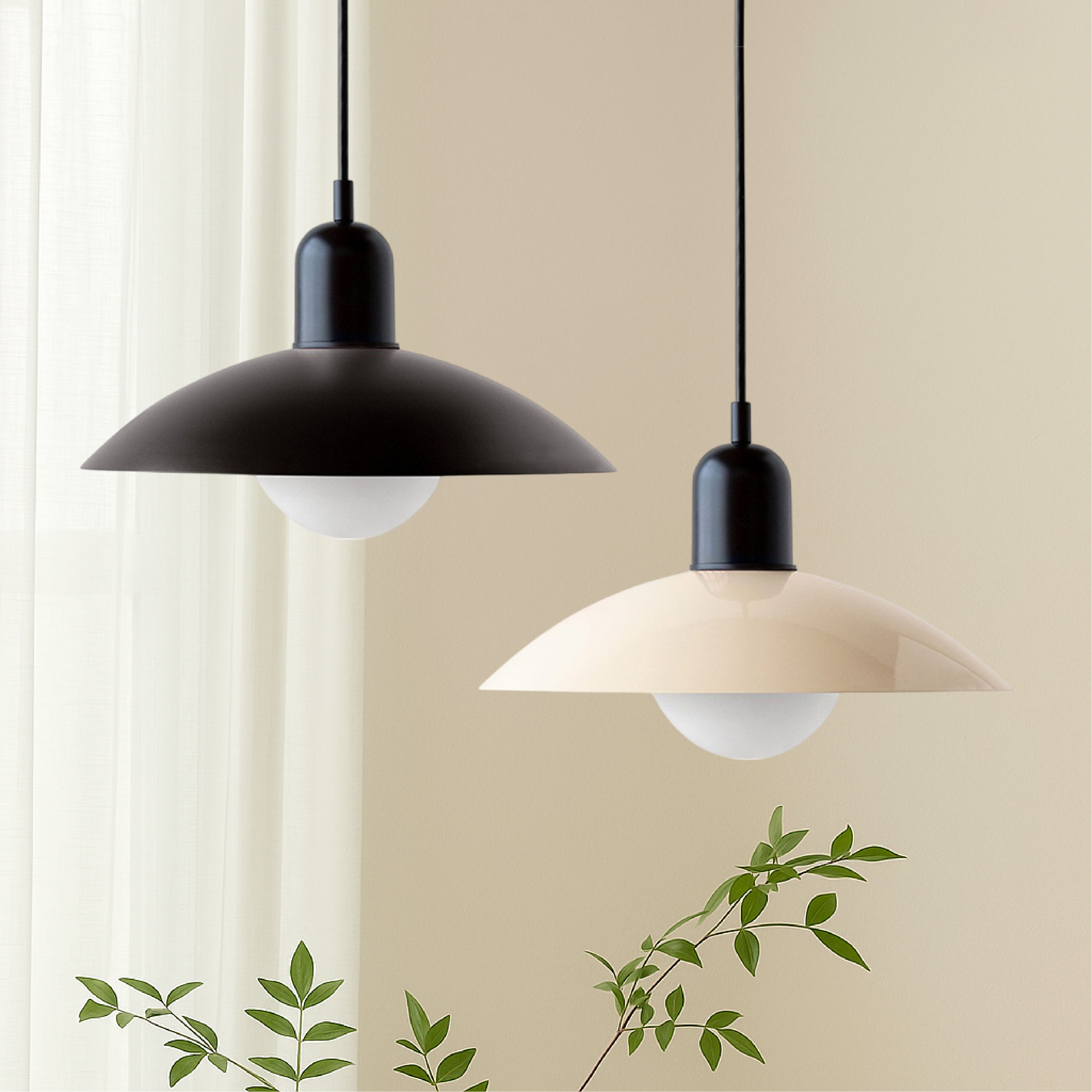 Macaron Pendant Lamp Adjustable Hanging Light