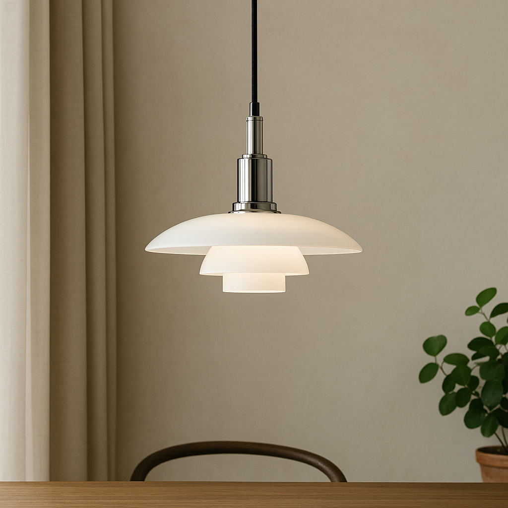 Scandinavian Pendant Lamp Adjustable Hanging Light