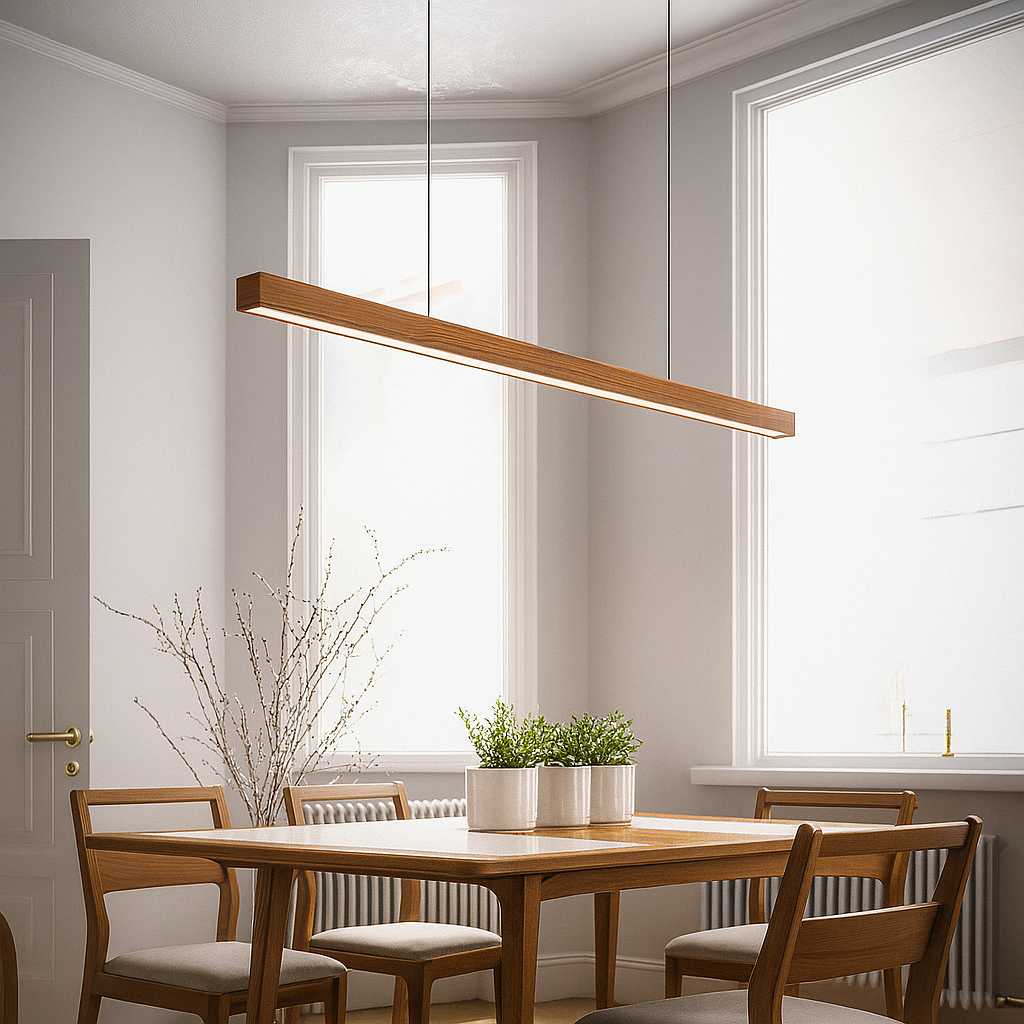 Scandinavian Pendant Light Adjustable Hanging Lamp